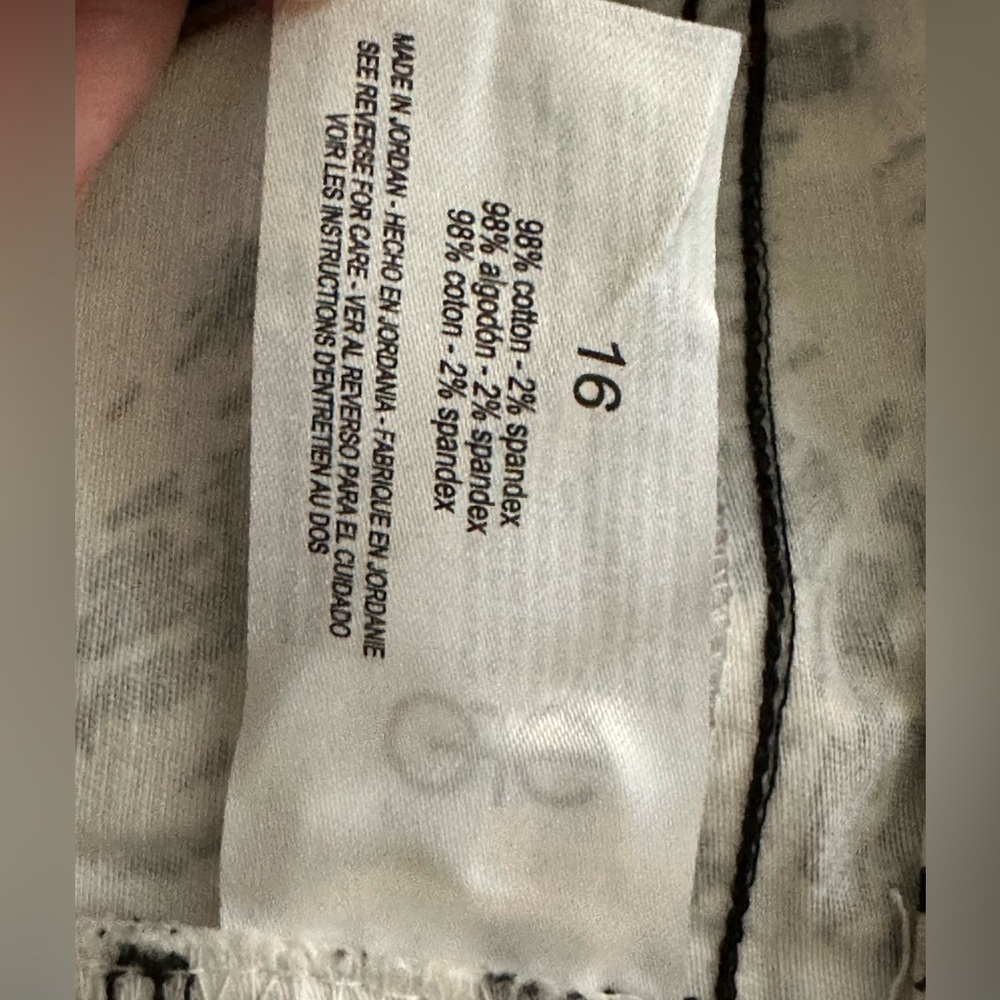 โจ (NWT) Nine West Heidi Skimmer Pants โ Beige & Black, Size 16โจ - Picture 5 of 11